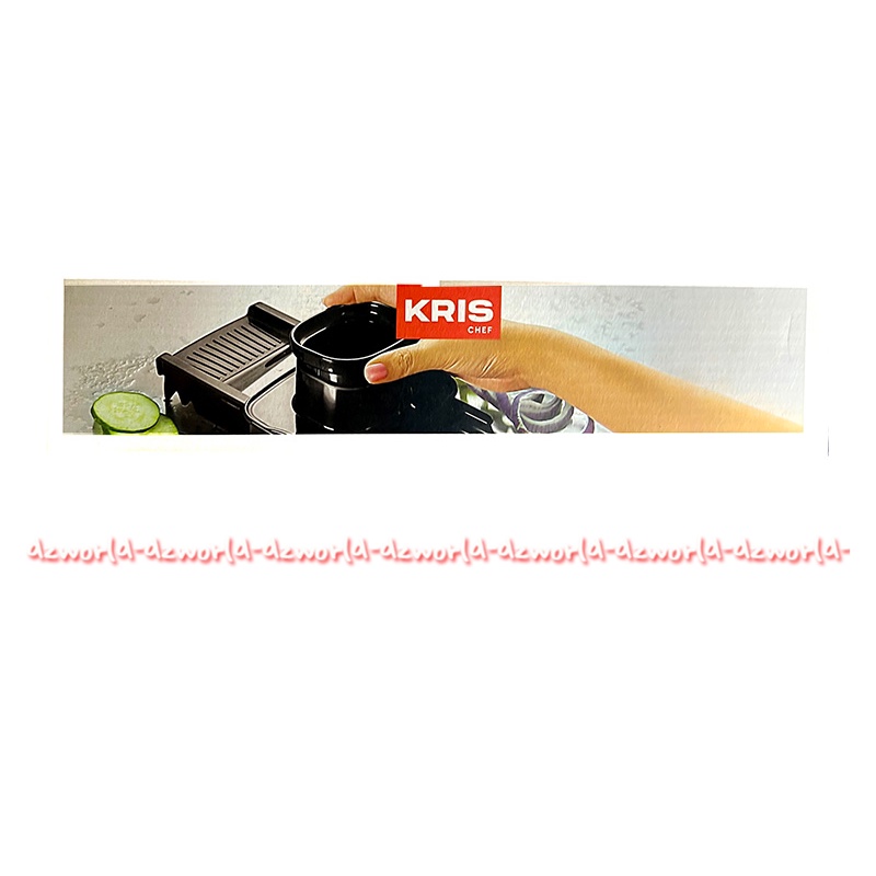 Krischef Multi Grater Alat Pemotong Buah Sayur Pemotong Slinding Parutan &amp; Pengiris Serbaguna Kris Chef Multiporse