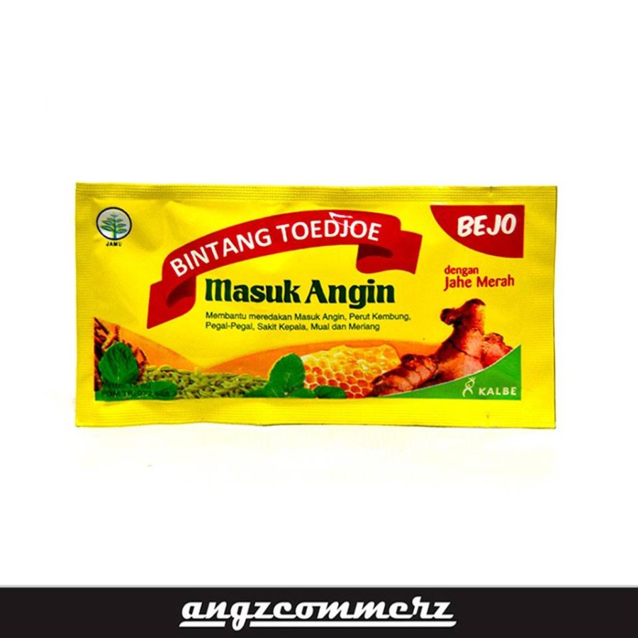 

BINTANG TOEDJOE Bejo Jahe Merah pack 12 sachet SMG