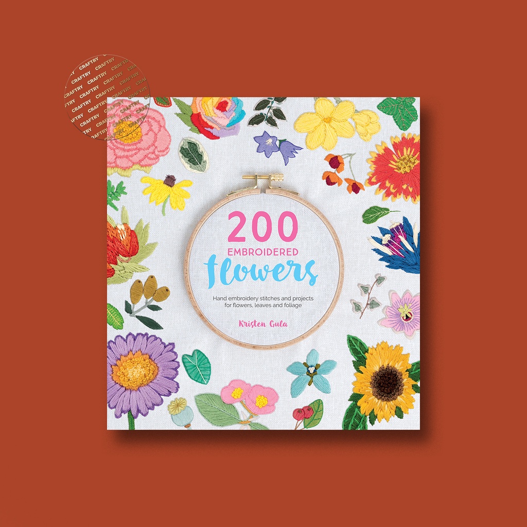 

200 Embroidered Flowers - Kristen Gula