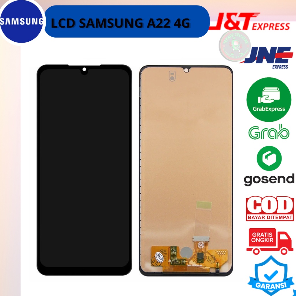 Lcd Samsung A22 4G original oem bergaransi