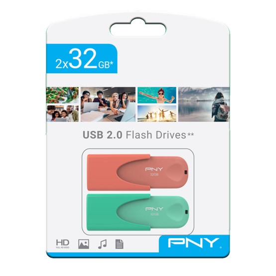 FLASHDISK PNY 2x32GB