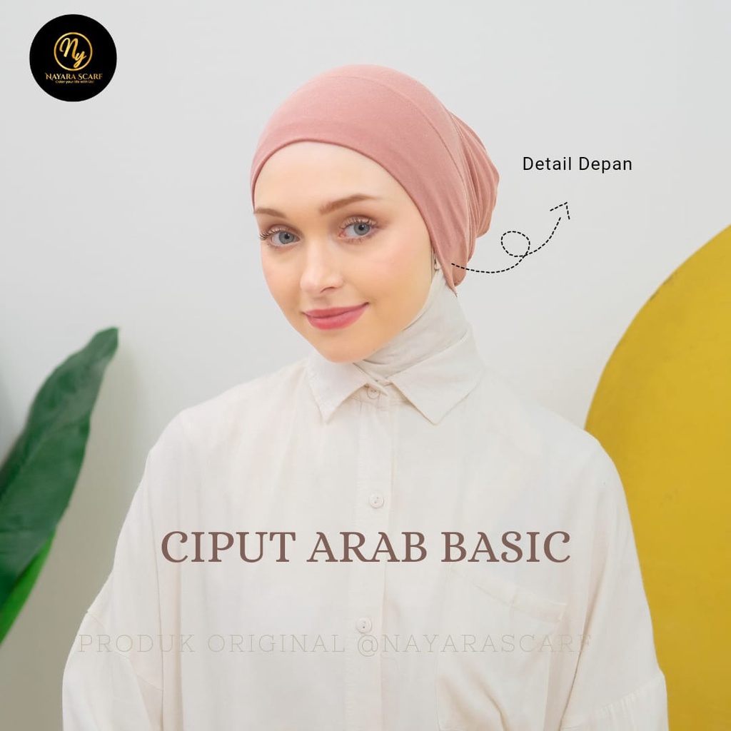 Ciput Arab Basic Kaos / Inner basic / Daleman Hijab