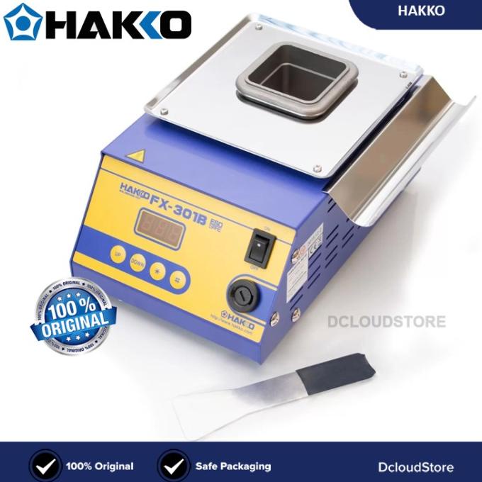Hakko FX-301B Tempat Pemanas Timah Solder Pelebur Melelehkan 200W 100-240V