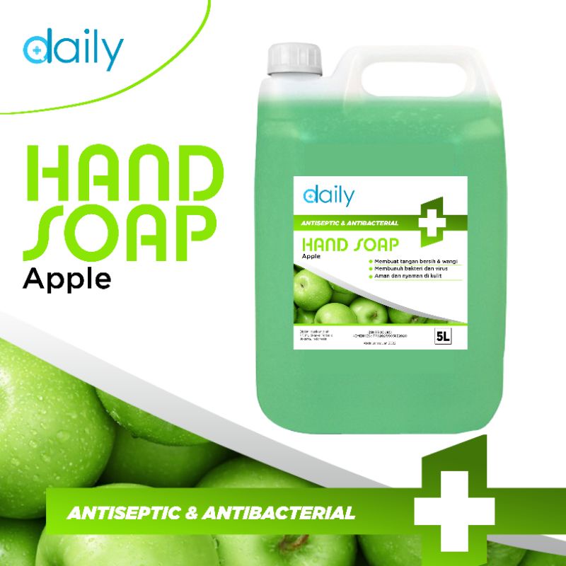 SABUN CUCI TANGAN CAIR DAILY KEMASAN 5 LITER