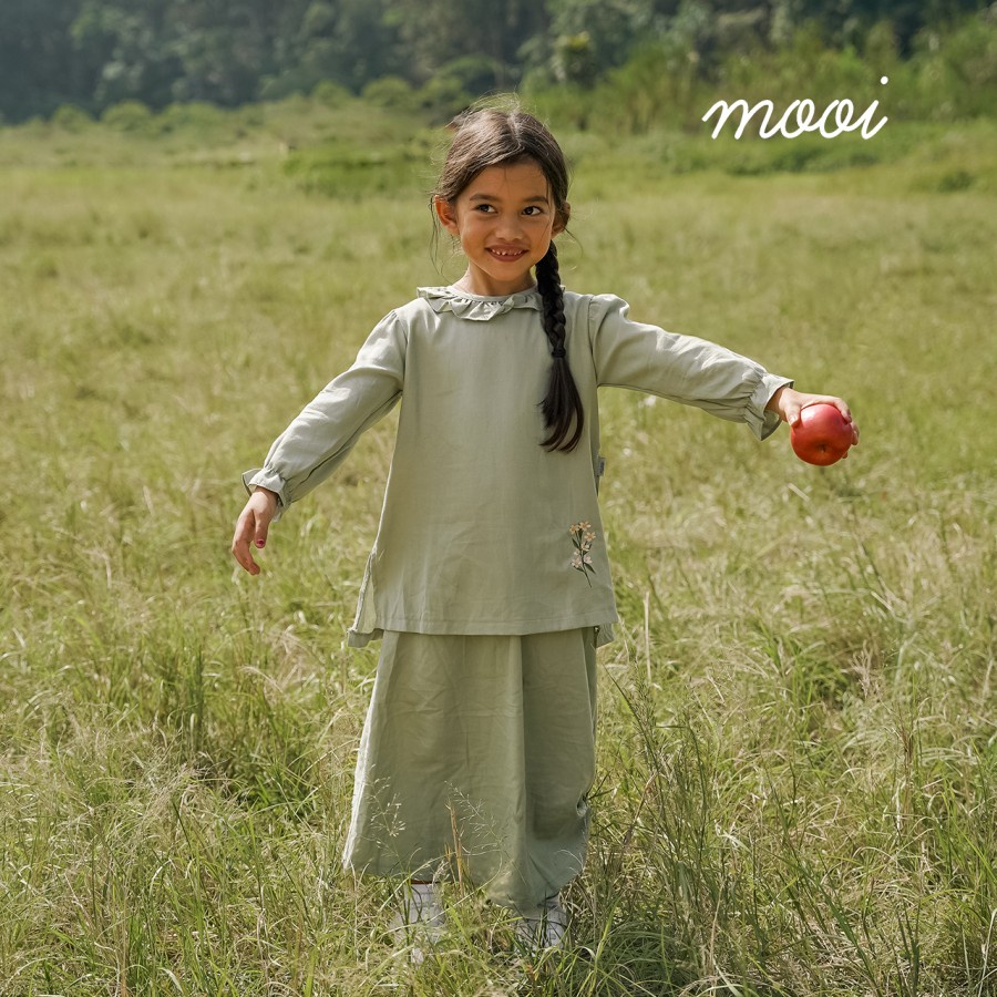 Mooi RAYYA TUNIK SET Raya Collection / Setelan Anak Perempuan Raya Collection