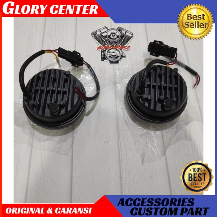 Daymaker 4.5 Inch Ring Drl Chrome Harley Daymaker 4.5 Motor Custom