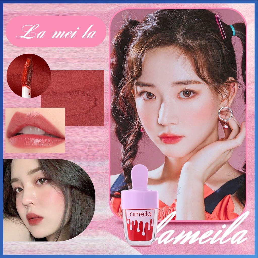 LAMEILA LIPTINT ICE CREAM WATERPROOF AND LONG KOSMETIK BIBIR