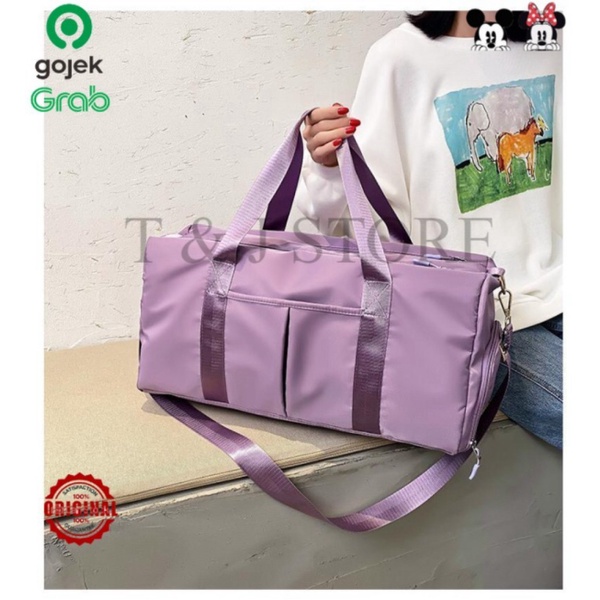 Dijual top hanania travel duffel bag TJ Murah