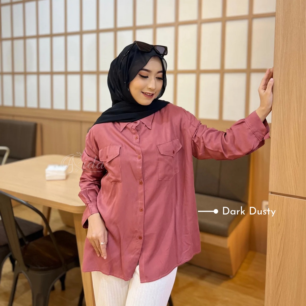 Elena Shirt Pocket Rayon Grade A