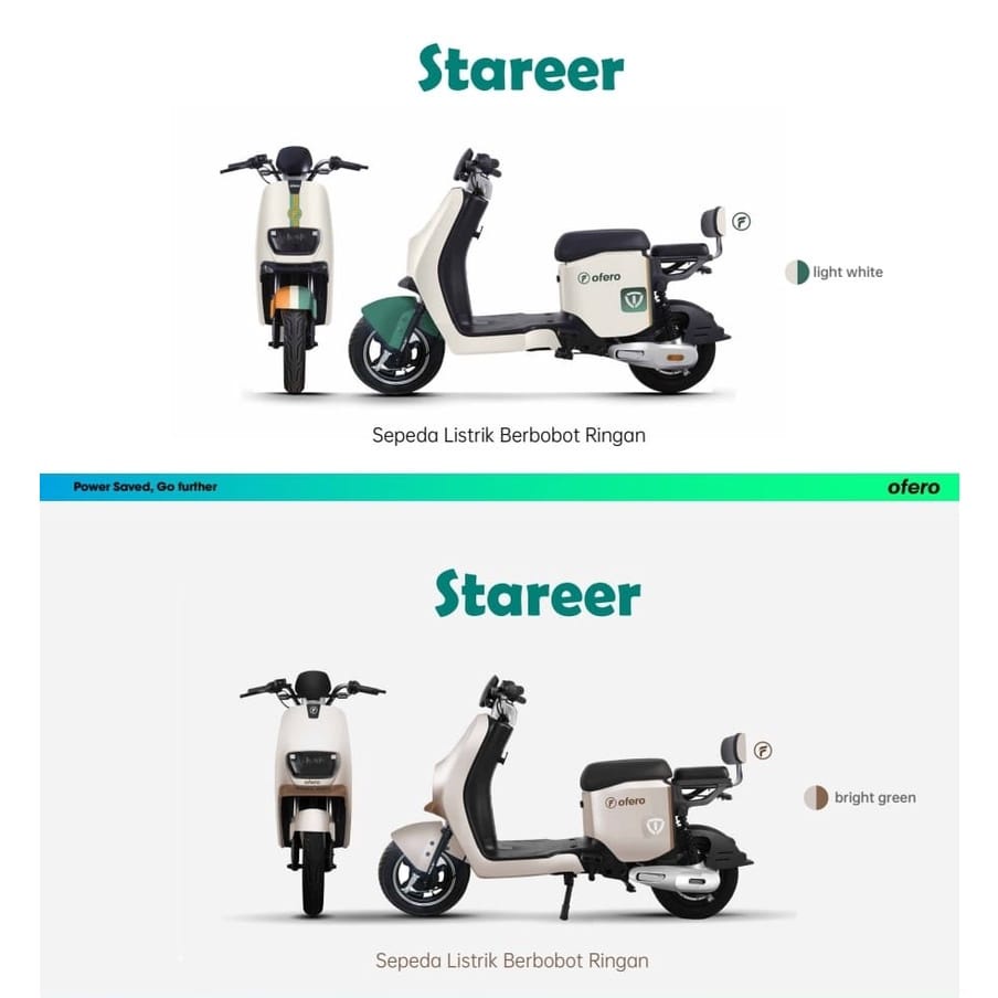 E-BIKE / SEPEDA LISTRIK OFERO STAREER PRO SPEED 46KM POWER 600W