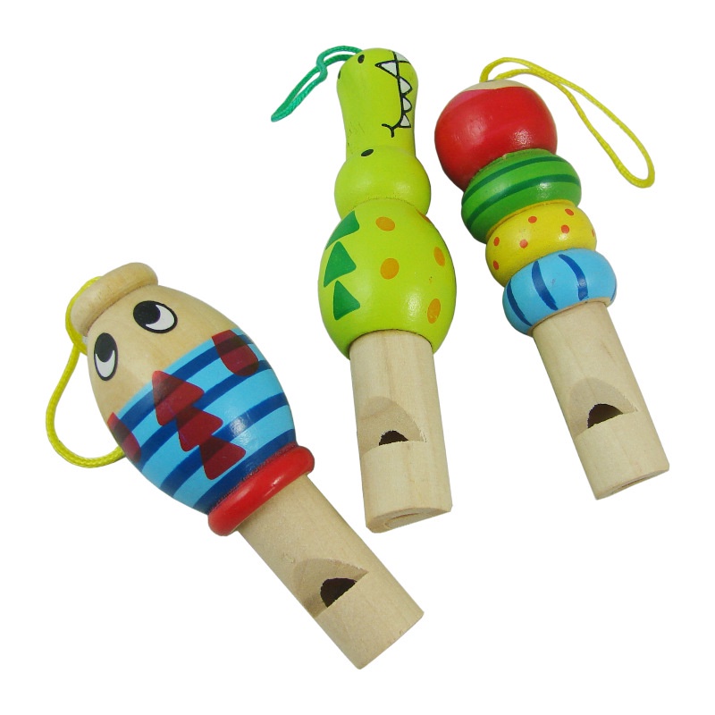 Wooden Animal Whistle WD04 - Mainan Alat Musik Anak / Mainan Peluit / Peluit Kayu