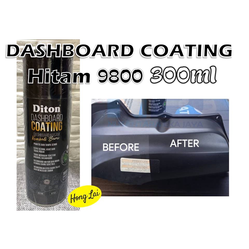 Jual Dashboard Coating Original Black Ml Cat Semprot Diton Premium Shopee Indonesia