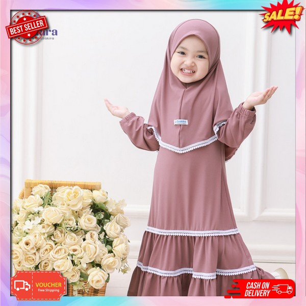Gamis Anak Cewek Tanggung Umur 9 12 Thn Terbaru 2023 3 4 Tahun 8 7 1 10 5 Pakaian Games Model Simpel