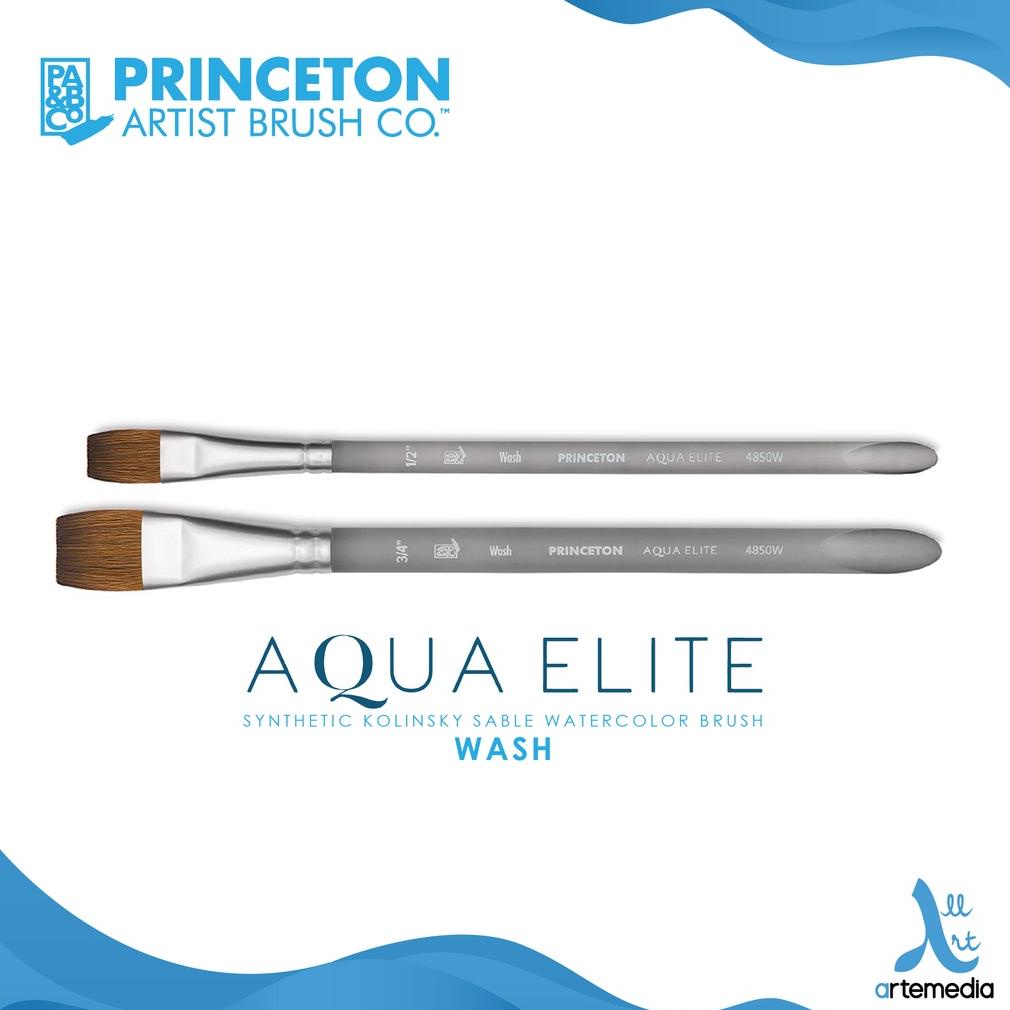 

Kuas Lukis Princeton Aqua Elite 4850W Wash Synthetic Watercolor Brush Short Handle