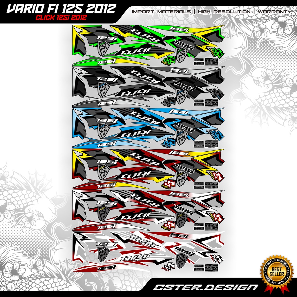 STRIPING VARIO 125 click 125i 2012