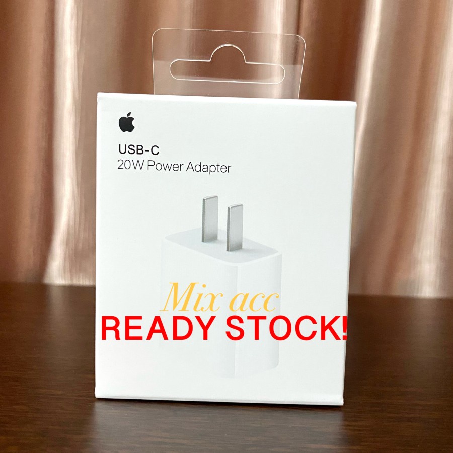 Apple 20W 20 W Fast Charging USB - C Power Adapter Segel (ORIGINAL)