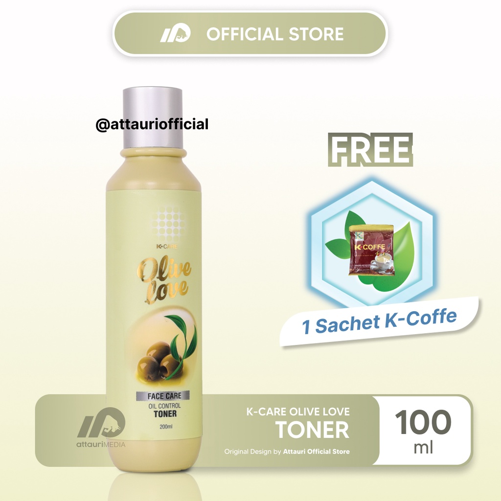 K-CARE Olive Love Toner 200 ml K Link Original Membantu Mengecilkan Pori dan Menjaga Kelembaban Kuli
