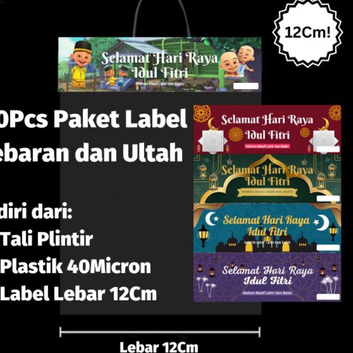 

✨Terbaru✨ [100Pasang] Plastik Label Ukuran 12Cm Ulang Tahun dan Label Lebaran Plastik idul Fitri Murah Peluang Bisnis Amplop Lebaran grosir