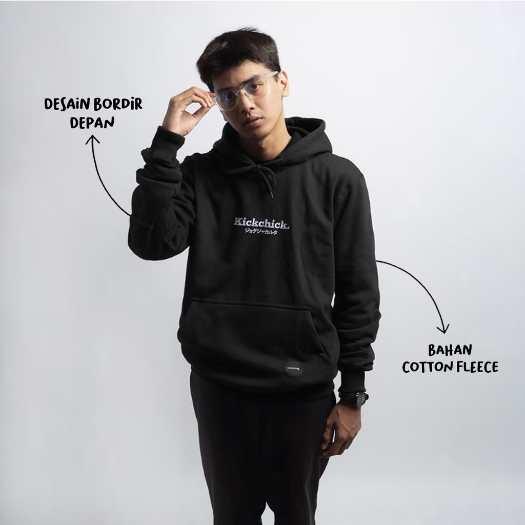 Kickchick Hoodie Japan Series l Jaket Lengan Panjang | Outerwear KCHD014