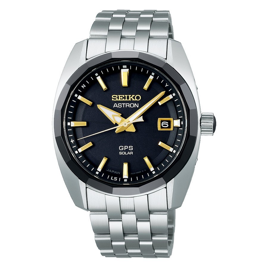 Seiko Astron GPS Solar SSJ011J1 / SSJ011 Black Dial