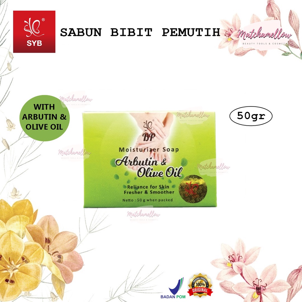 ❄️MATCHA❄️ SABUN BIBIT PEMUTIH BY SYB BPOM - WHITENING SOAP SYB - sabun wajah