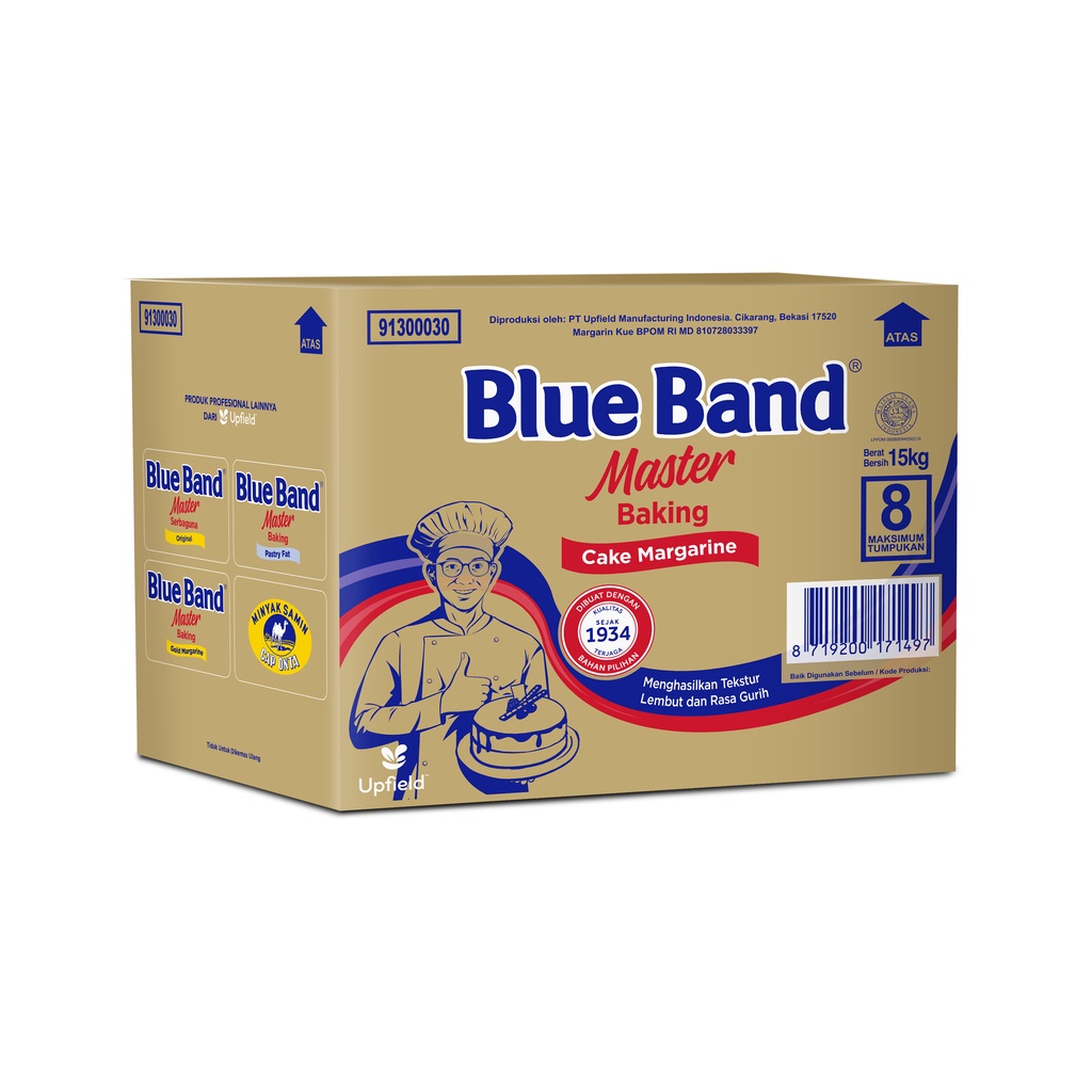 

MCM BLUEBAND MASTER CAKE MARGARINE REPACK 500 GR