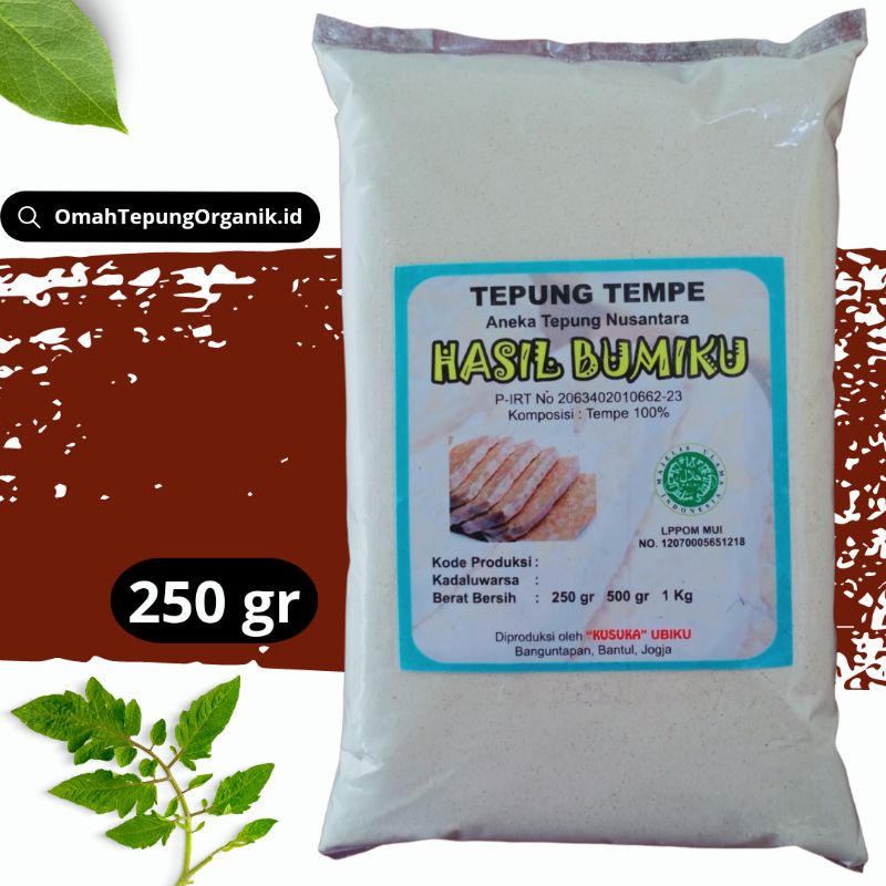 

Tepung Tempe kemasan 250 gram