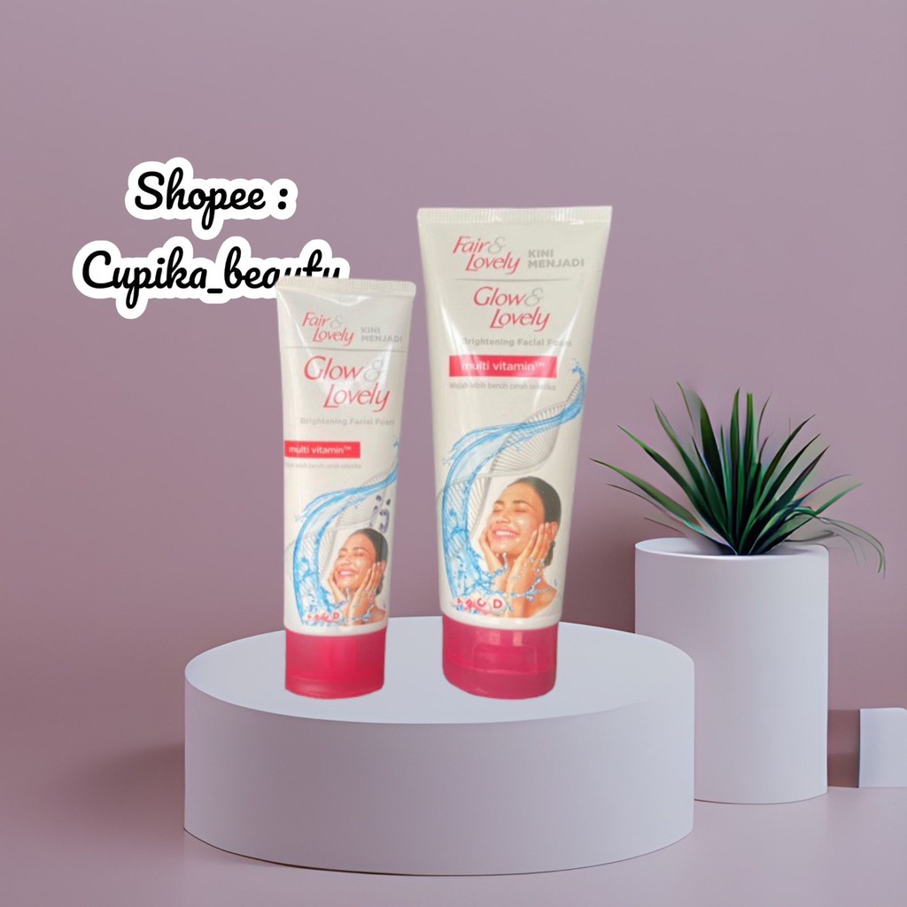 *ce* [ 50 &amp; 100 g ] fair and lovely fainess facial foam multivitamin 100 gr - sabun wajah fair and lovely 100g