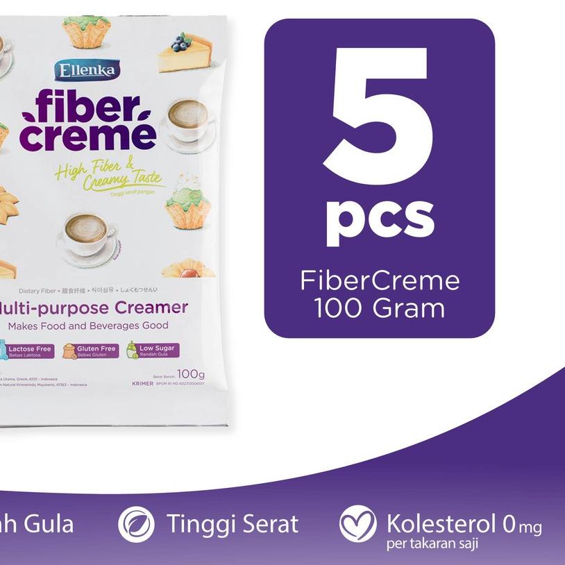 

♙ FiberCreme Sachet 100gr - 5 Pcs ♙