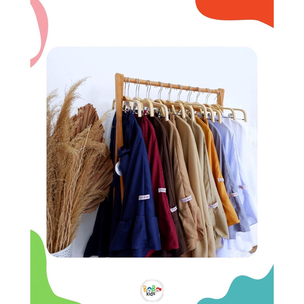 Mukena Anak Perempuan Mukena Anak Polos Free Tas Kekinian