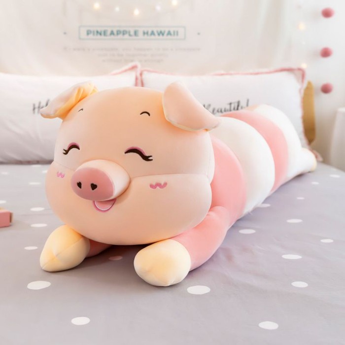 Guling Boneka Babi 90cm Boneka Babi Guling Babi Bantal Babi SIP