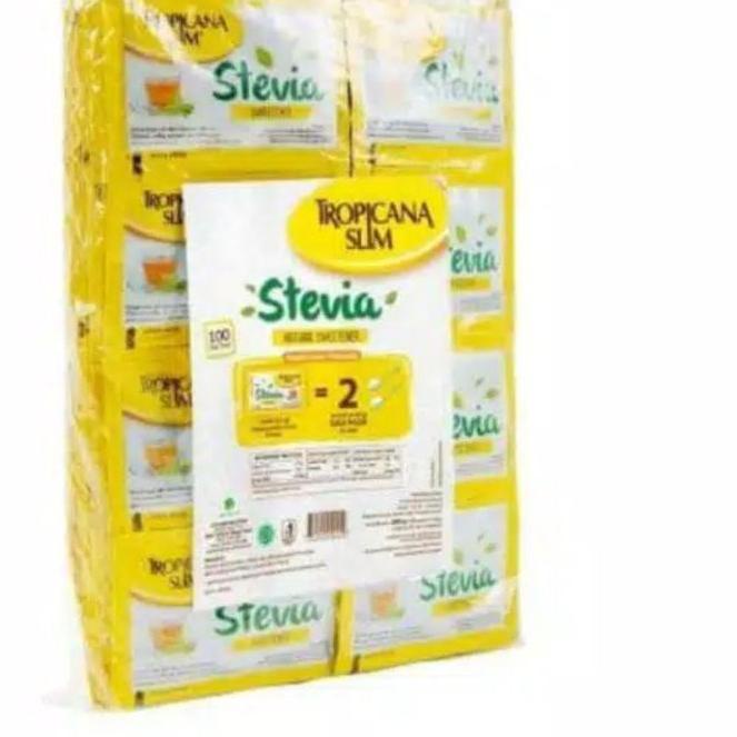

➪ TROPICANA SLIM STEVIA 100 / GULA STEVIA / TROPICANA SLIM STEVIA / STEVIA / GULA DIET RENDAH KALORI ❈