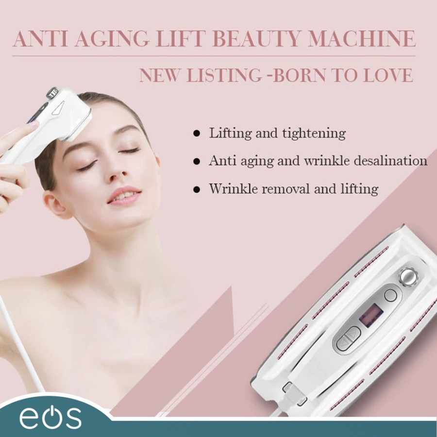 Original Hello Skin beauty device RF MINI HIFU VLIFT mengecilkan pipi free 1 GEL ULTRASOUND
