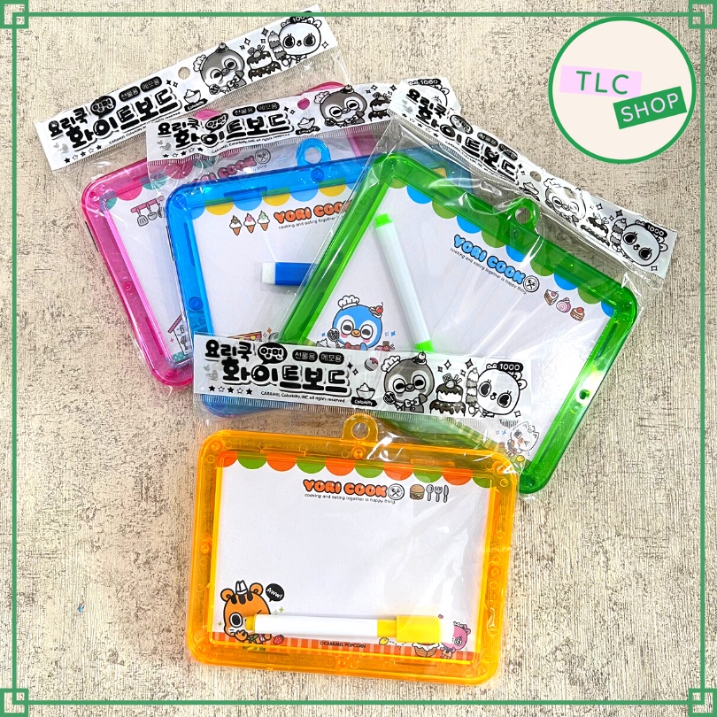 

Papan Tulis Mini / Papan Tulis Anak / Colurful White Board / White Board Mini Spidol Tk1