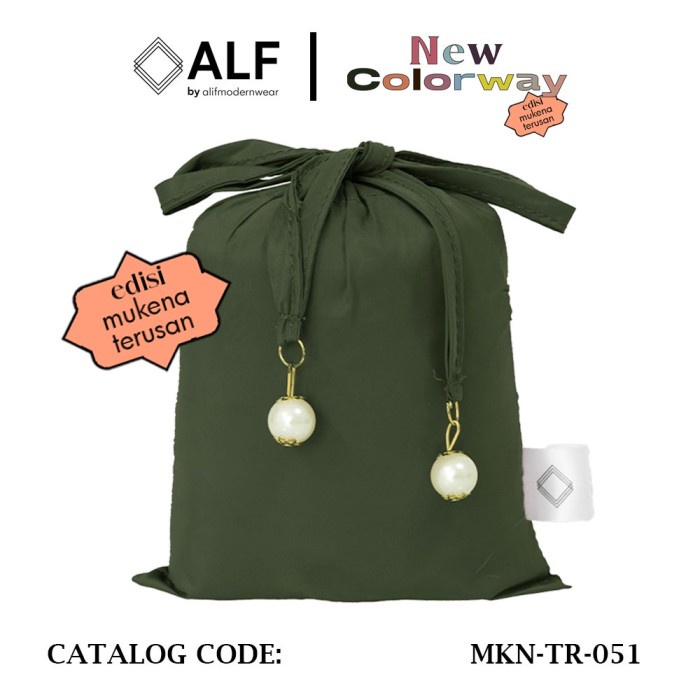Alf By Alif Mukena Terusan Mini Travel - Albert Green