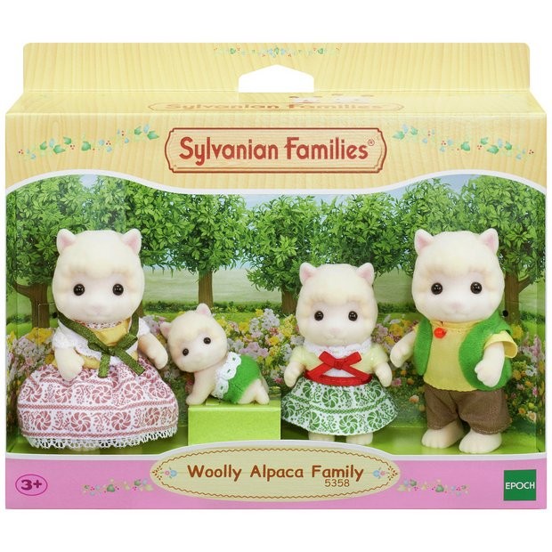 Mainan Koleksi Sylvanian Families Woolly Alpaca Family