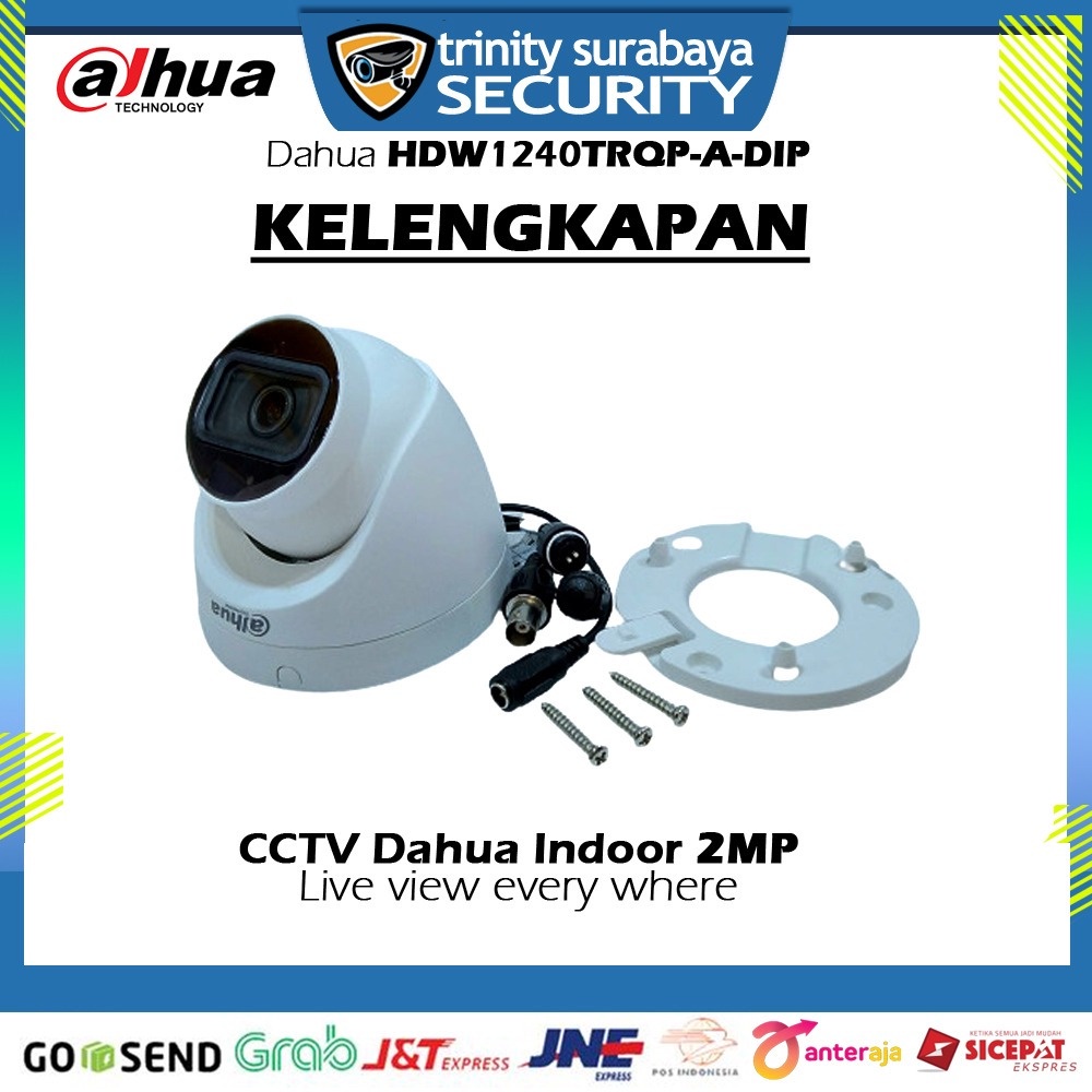 CCTV DAHUA 2MP HAC-HDW1240TRQP-A-DIP AUDIO