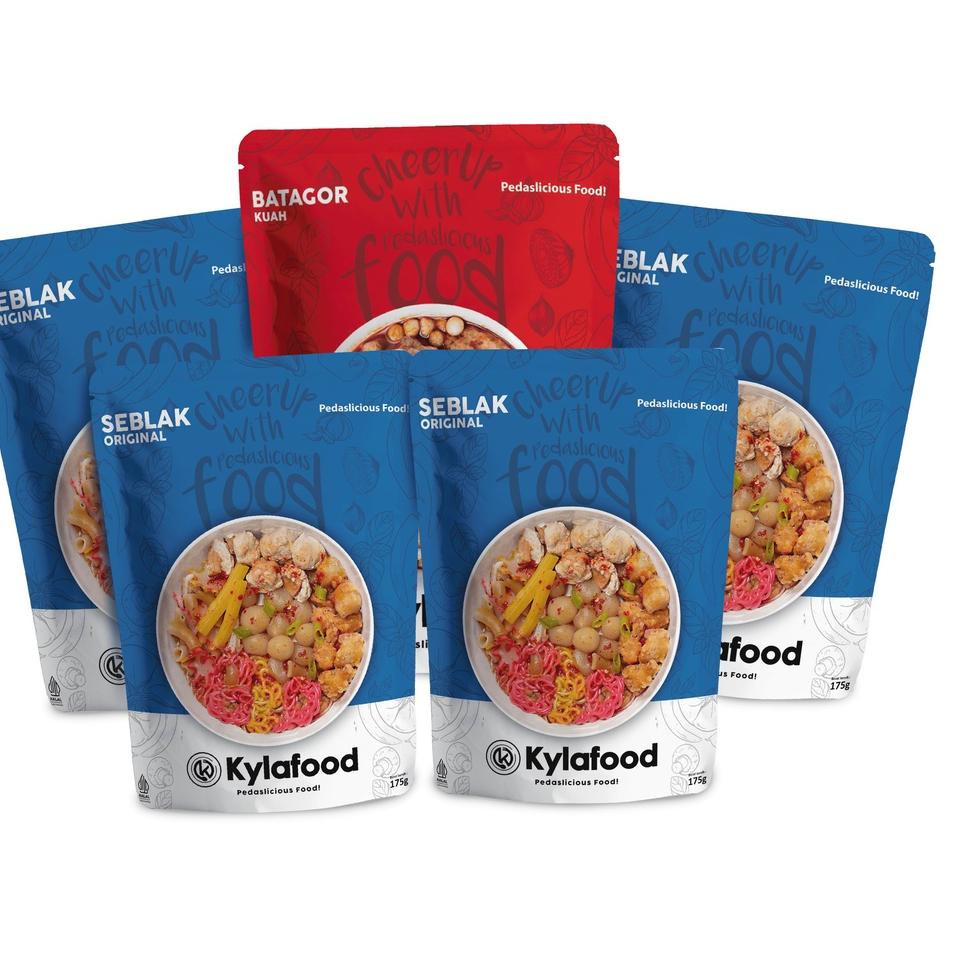 

◙ Kylafood Paket (4 Original , 1 Batagor Kuah) ➵