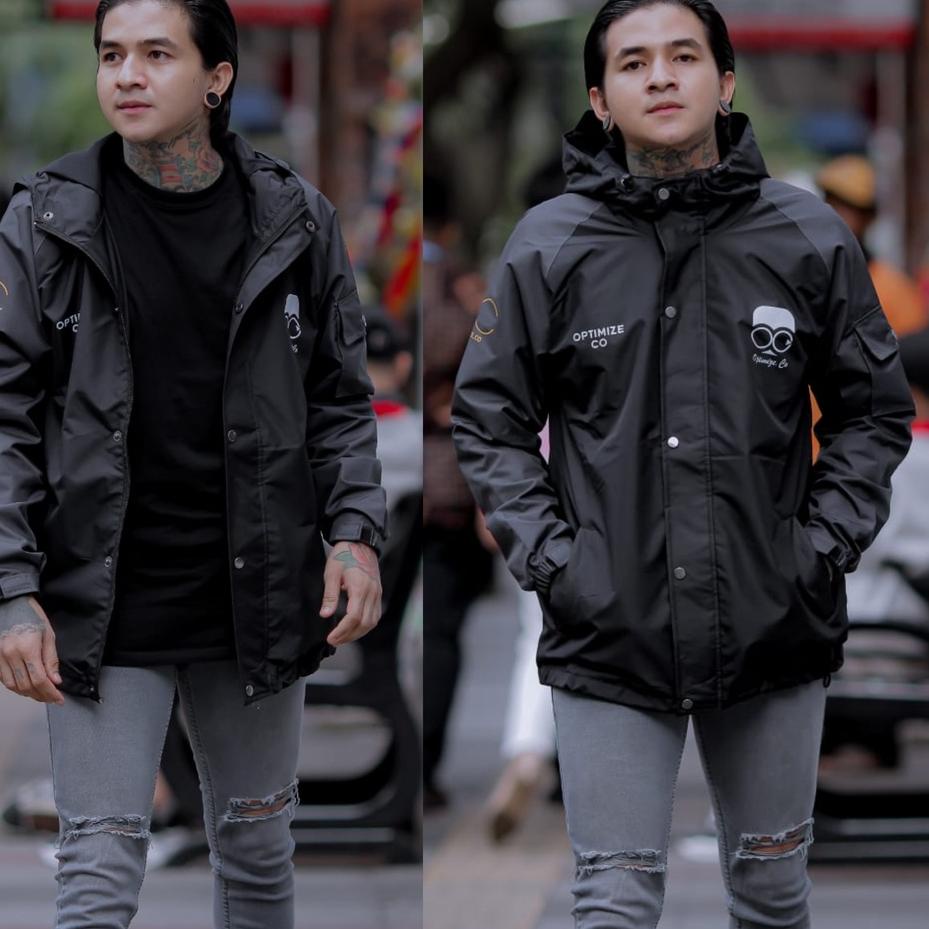 ☁ Jaket Casual Parasut Pria- Jaket Motor Pria- Jaket Distro Pria- Jaket Outdoor Pria- Jaket Original