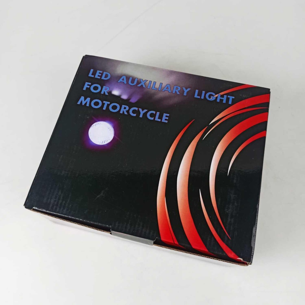 Lampu Kabut Motor Led Fog Driving Light for BMW R1200GS - E9 - Black