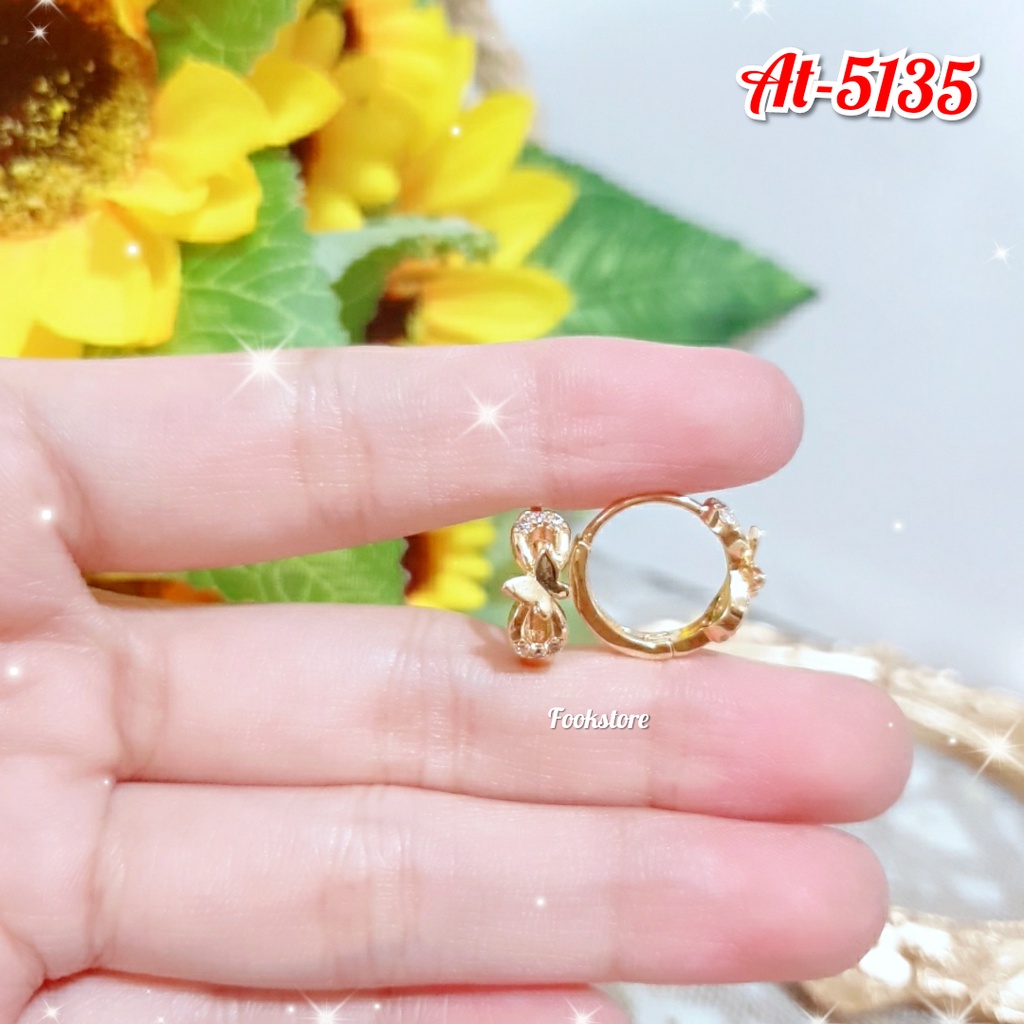 anting  wanita full permata xuping /ANTI ALERGI