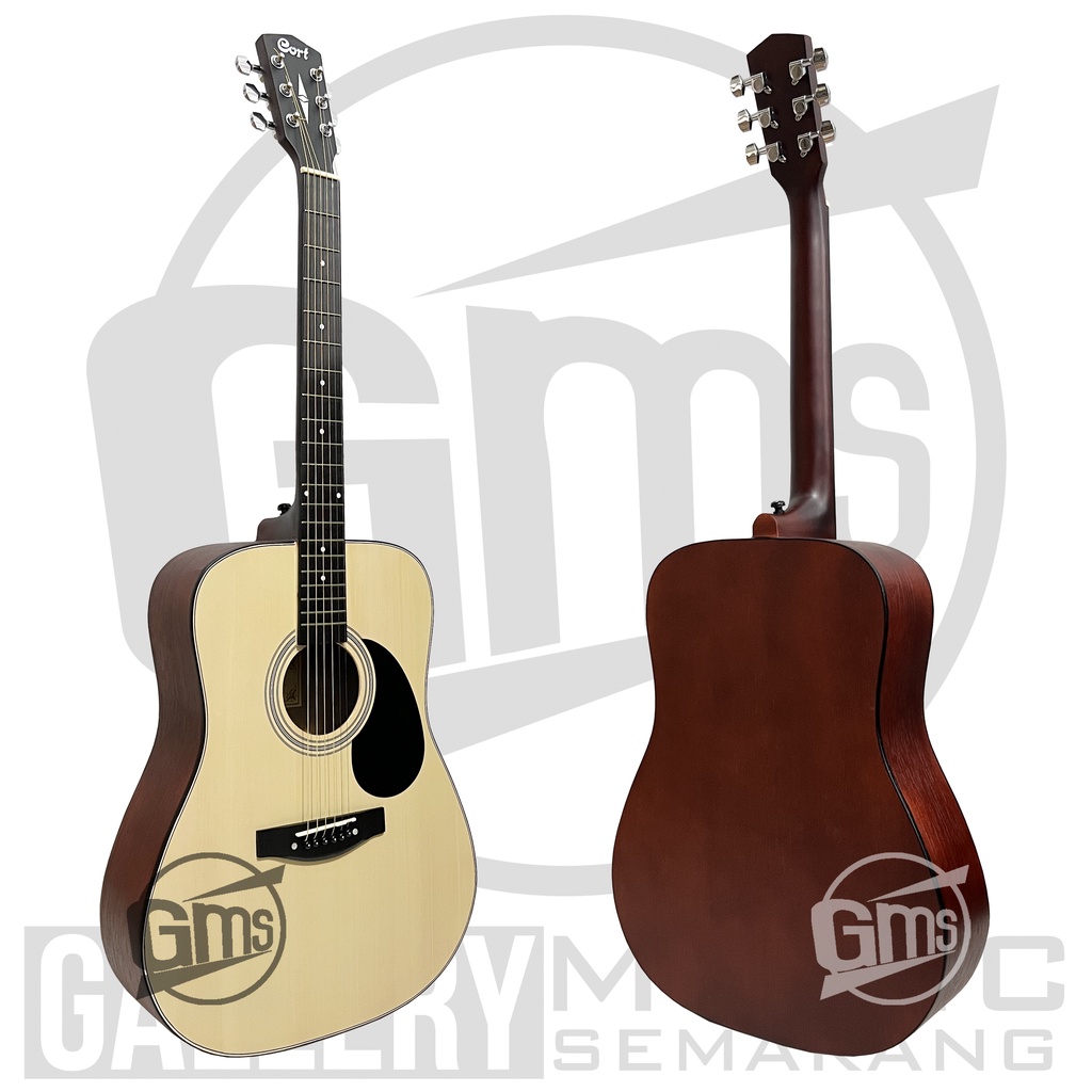 Gitar Akustik Cort AD810 OP Custom Paket Super Komplit