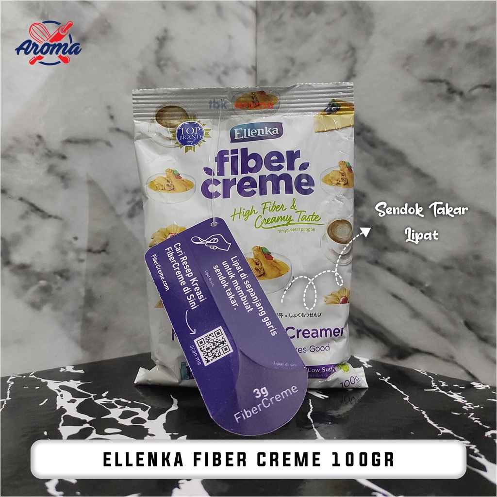 

Ellenka Fiber Creme 100gr | Krimer Bubuk