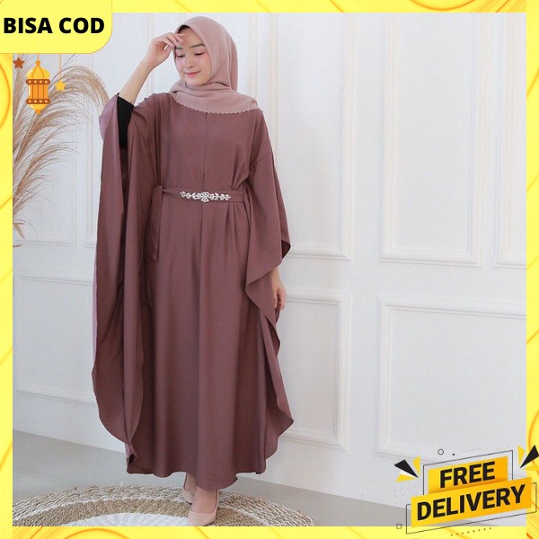 Bju Muslimah Syari Dress Mewah Gamis Lebaran Games Wanita Terbaru Gamis Terbaru 2023 Dres Perempuan 