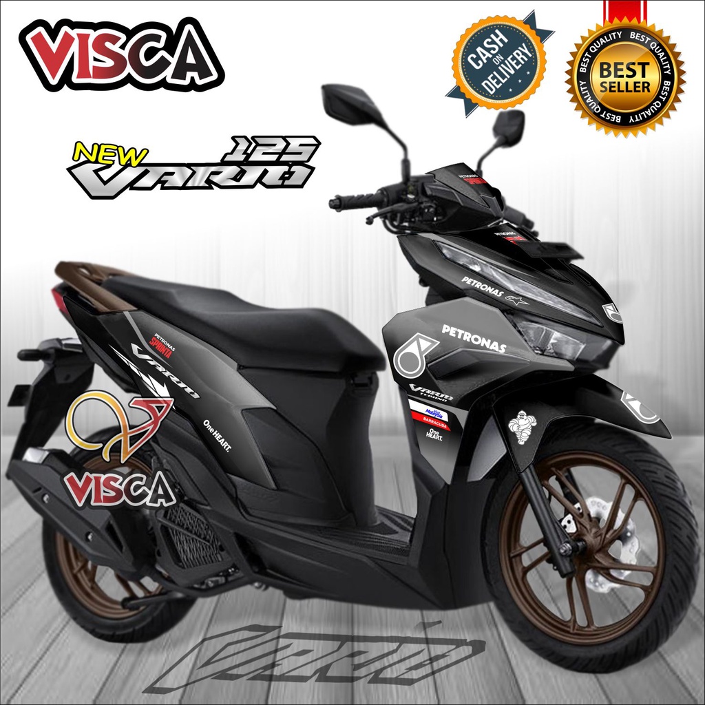 Decal Vario 125 new 2023 Striping Vario 125 New 2023 Stiker vario 125 variasi Petronas
