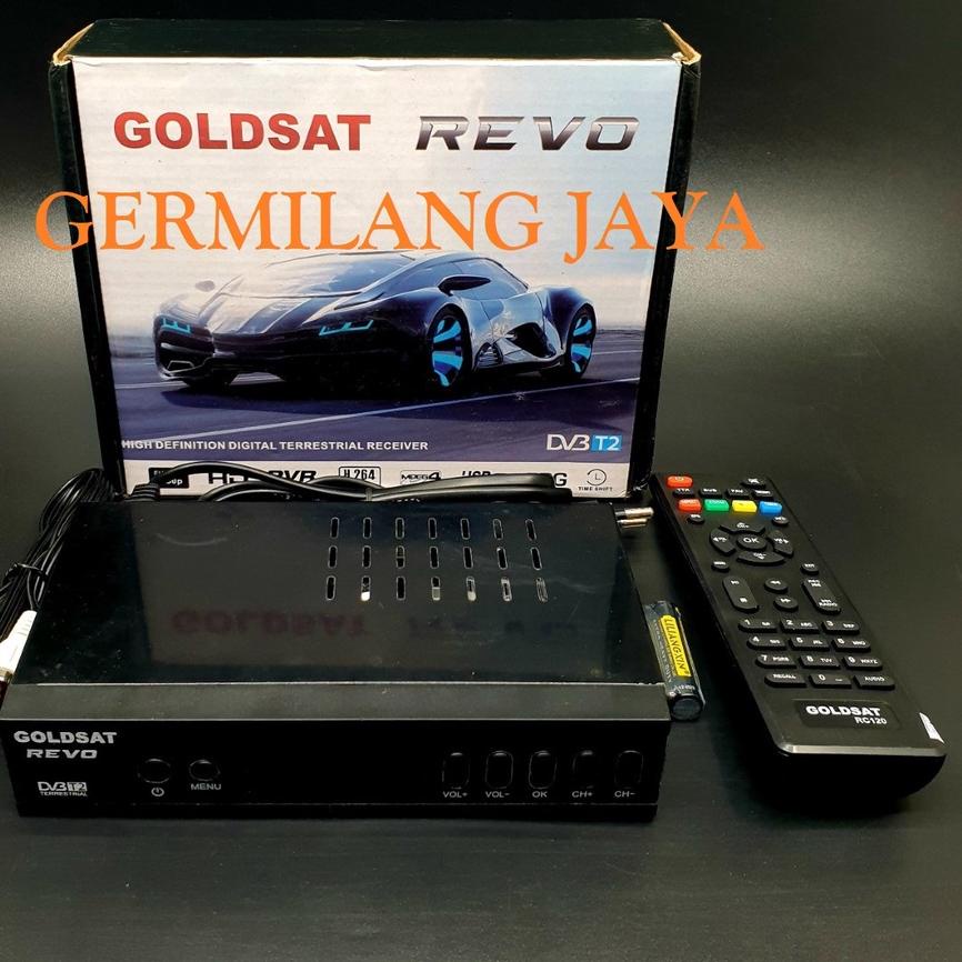 ☟ Set Top Box TV Digital GOLDSAT REVO DVB T2 Terrestrial ♤