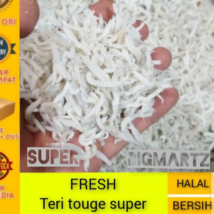 

● Ikan asin teri touge super fresh jumbo ➱