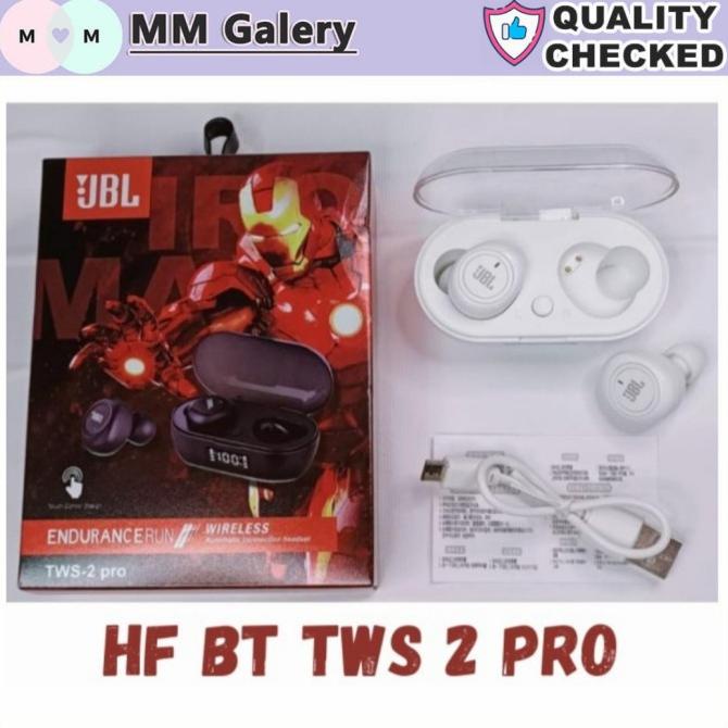 Headset Bluetooth JBL TWS 2 Pro Wireless sport earphone bluetooth jbl