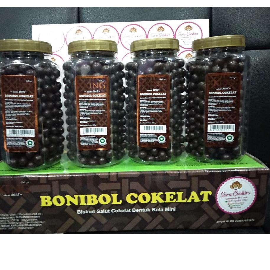 

◙ 1 Dus (Isi 4 toples) Bonibol Cokelat d' KING ➦