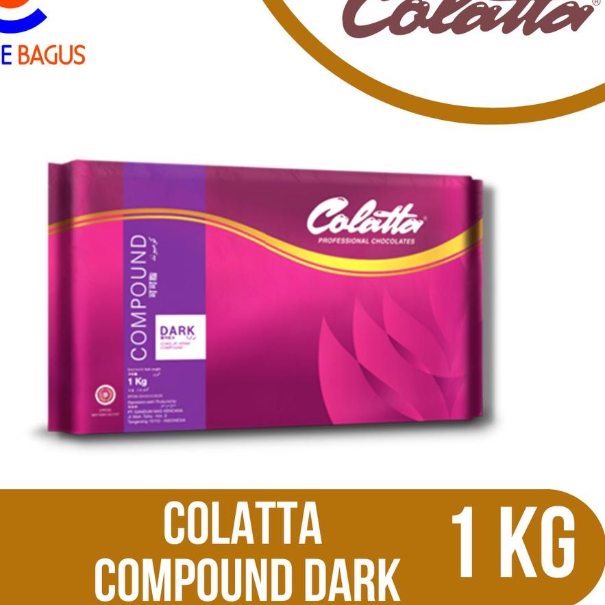 

◌ Coklat Batang - Colatta Dark Chocolate Compound 1kg ⅍